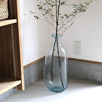 ヘラートガラス　花瓶　大② アフガニスタン産 ヘラートガラスB202100306 | アフガニスタン